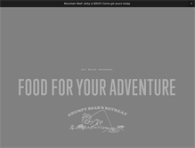 Tablet Screenshot of grumpybearsretreat.com